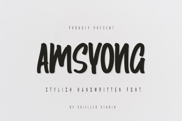 Amsyong: The Playful Display Font for Scroll-Stopping Social Media Graphics