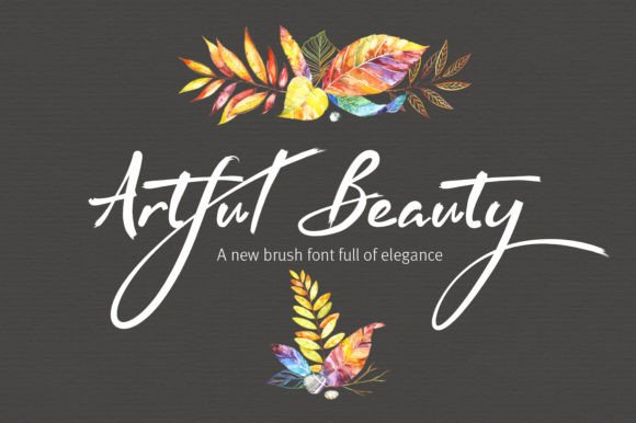 Artful Beauty: A Display Font for Editorial Elegance