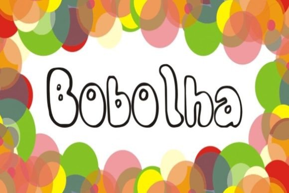 Bobolha: A Joyful Display Font for Playful Brand Identities