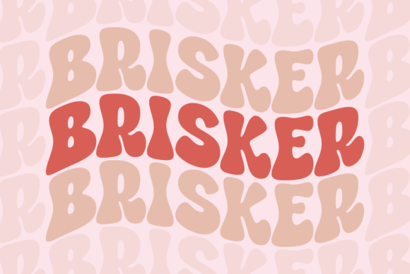 Brisker: A Retro Display Typeface for Bold Web Design
