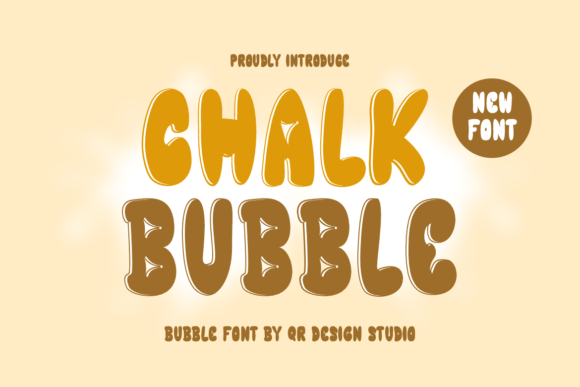 Chalk Bubble: The Joyful Display Font for Real Branding Projects