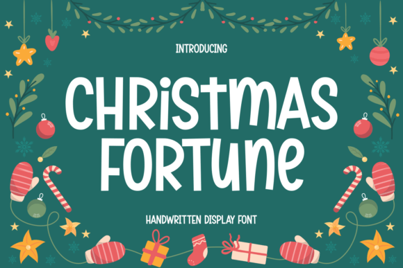 Christmas Fortune: The Handwritten Typeface That Elevates Small Business Branding