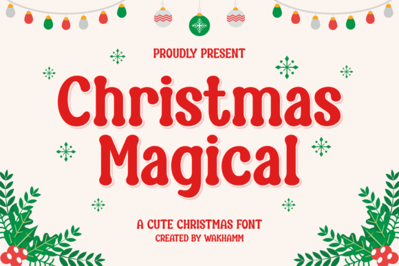 Christmas Magical: The Handwritten Font for Festive Brand Identity