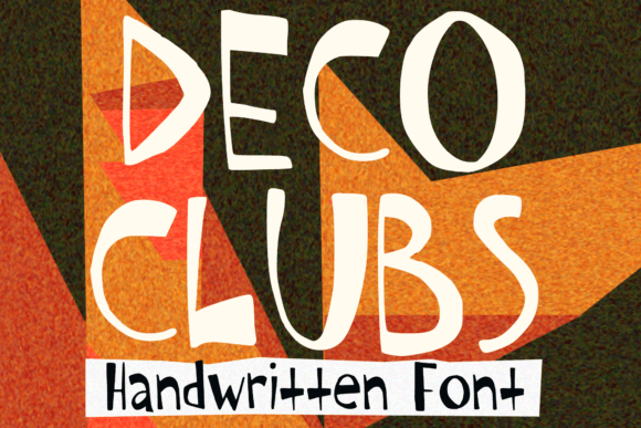 Deco Clubs: The Vintage Typeface That Elevates Handmade Branding