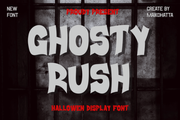 Ghosty Rush: A Web Designer’s Take on Spooky Display Typography