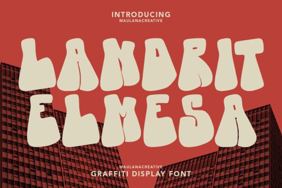 Landrit Elmesa: A Bold Display Font for Editorial Impact