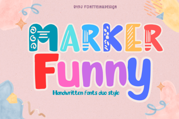 Marker Funny: A Playful Display Typeface for Modern Editorial Design