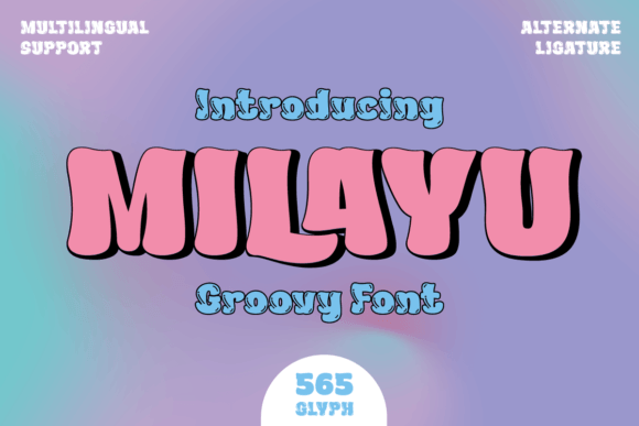 Milayu: The Bold Display Typeface for Modern Editorial Design