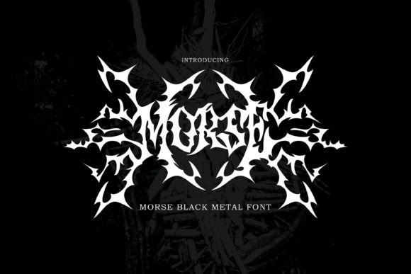 Morse Typeface: A Bold Display Font for Edgy Brand Identity