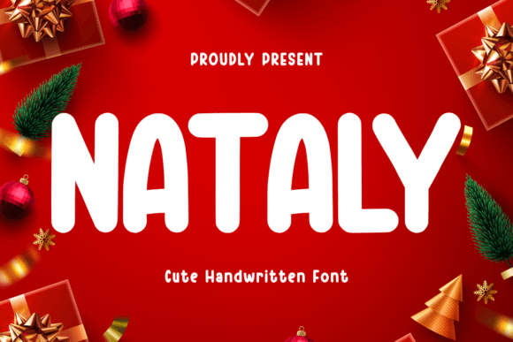 Nataly Typeface: Adding Holiday Cheer to Handmade Shop Designs