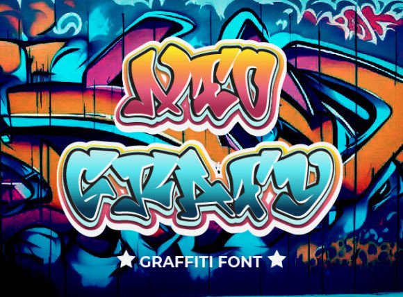 Neo Grafy: The Playful Display Typeface for Handmade Branding