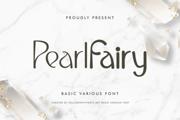 Pearl Fairy Typeface: Elevating Handmade Product Branding