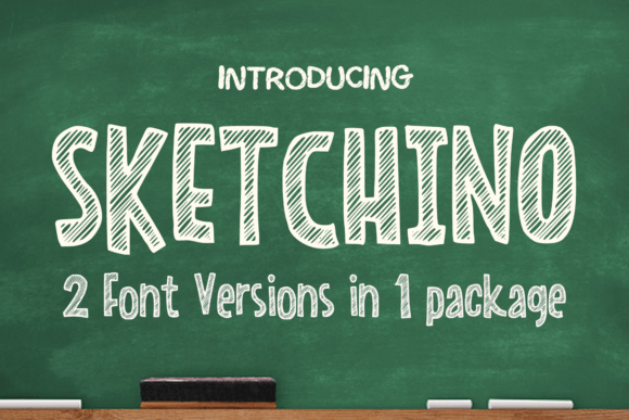 Sketchino: A Playful Hand-Drawn Typeface for Bold Brand Identity
