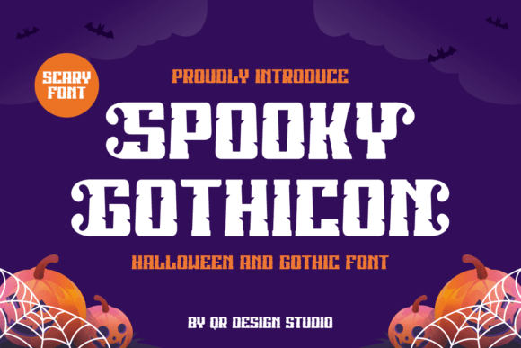 Spooky Gothicon: The Quirky Display Font for Scroll-Stopping Social Content