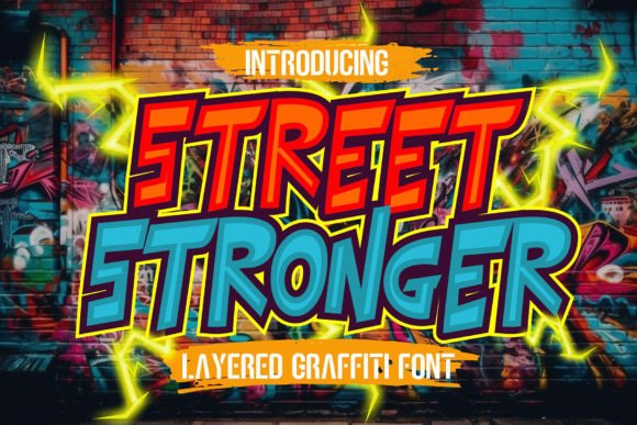 Street Stronger: A 3D Display Font for Bold Editorial Design
