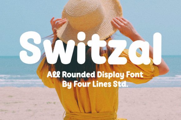 Switzal Typeface: A Bright Display Font for Handmade Brands