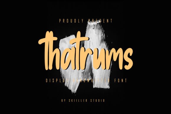 Thatrums: A Designer’s Honest Review of This Bold Display Typeface