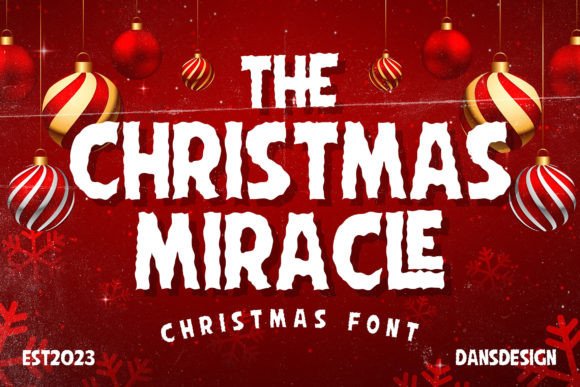 The Christmas Miracle: A Display Font for Joyful Campaign Design