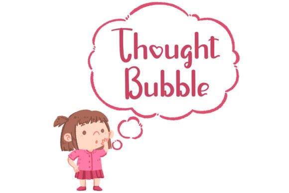 Thought Bubble: Elevating Editorial Design with Handwritten Elegance
