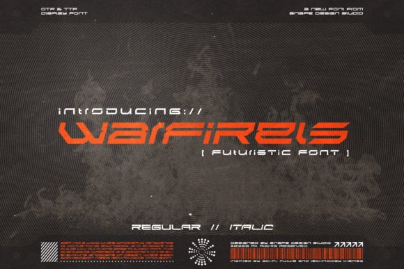 Warfirels: The Futuristic Typeface That Elevates Brand Identity