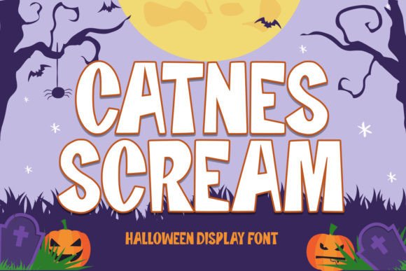 Why Catnes Scream Is the Spooky Display Font Your Halloween Landing Page Needs