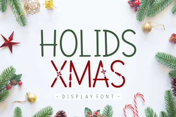 Why Holids Xmas Is the Perfect Display Font for Holiday Editorial Design